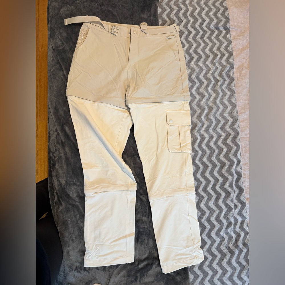 Outdoor Voices rektrek vanilla Light Beige Cargo Joggers - Picture 2 of 8